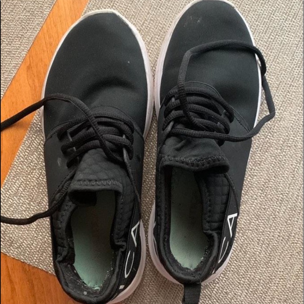 Nautica Black Sneakers Sz 6.5 - Picture 4 of 6